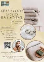 Spaar voor gratis badtextiel ! 🧖🏼‍♀️